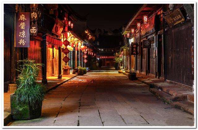 黃龍溪古鎮景觀燈光規劃—自然環境的原生