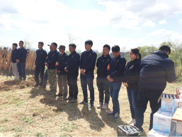 森源達積極參與中央國家機關單位義務植樹活動