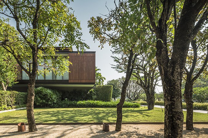 泰國曼谷拉卡班J住宅區景觀設計案例賞析