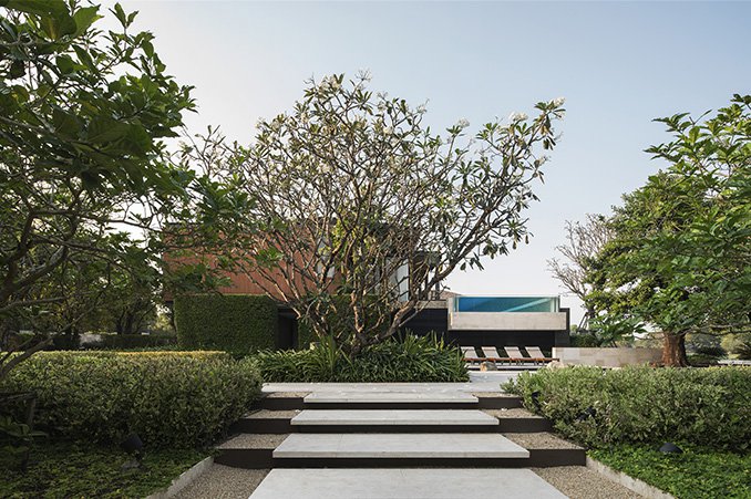 泰國曼谷拉卡班J住宅區景觀設計案例賞析