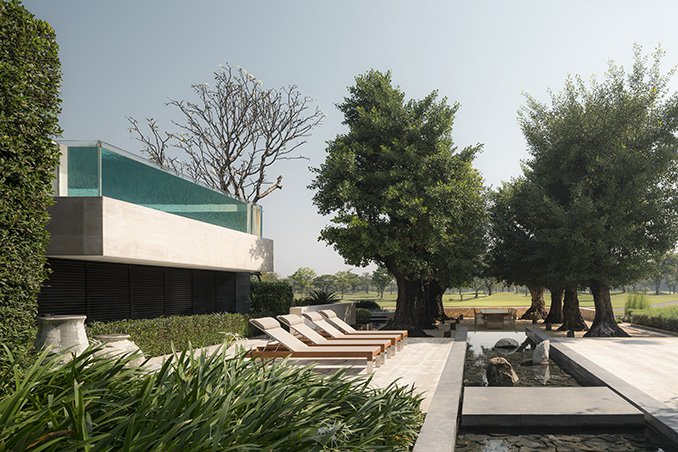 泰國曼谷拉卡班J住宅區景觀設計案例賞析