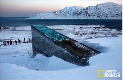 位于挪威的"世界末日種子庫"隧道入口被淹