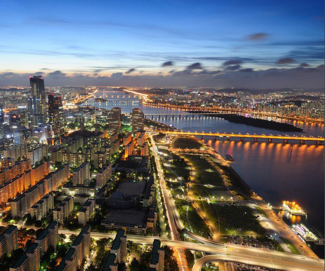 韓國最貴的公園-汝矣島漢江公園