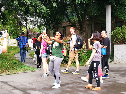 奧克拉荷馬州立大學景觀專業學生來華交流7