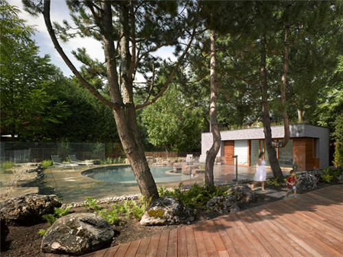 多倫多頓河別墅花園——精致的雨水花園