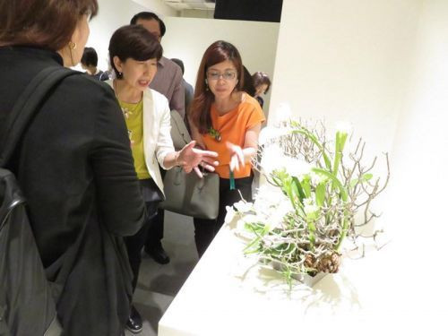 2017mami插花設計展亮相東京