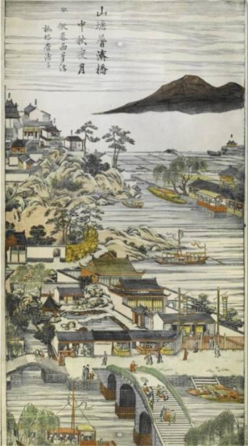 園林文化：版畫(huà)中的園林素材