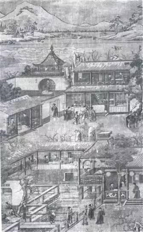 園林文化：版畫(huà)中的園林素材