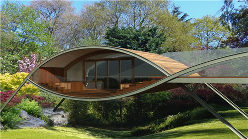 “藍(lán)森林”樹屋給你樹梢間生活的神奇體驗