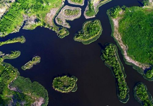 航拍長春凈月潭公園(組圖)