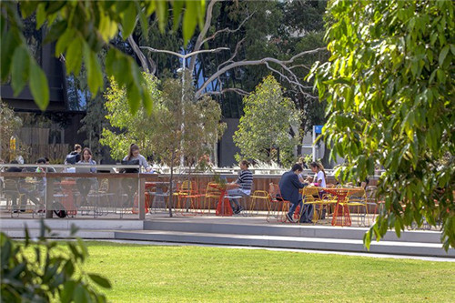 澳大利亞莫納什大學里充滿活力的開放空間