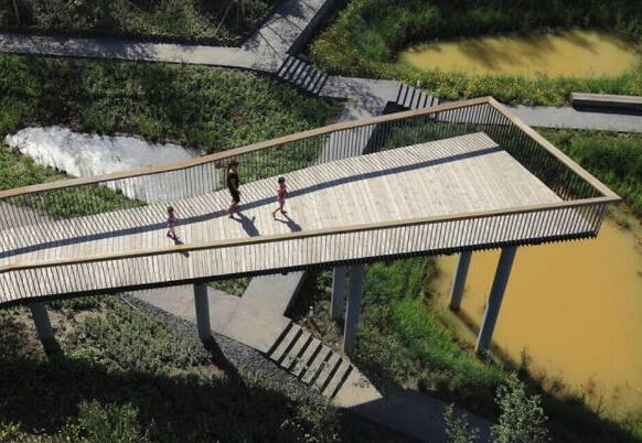 國內雨水花園實踐：黑龍江群力雨水花園