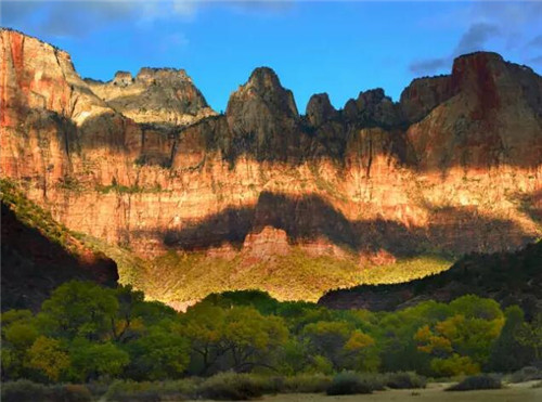 美國錫安國家公園一步一景,美不勝收
