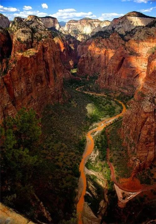 美國錫安國家公園一步一景,美不勝收