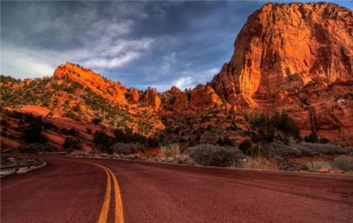 美國錫安國家公園一步一景,美不勝收