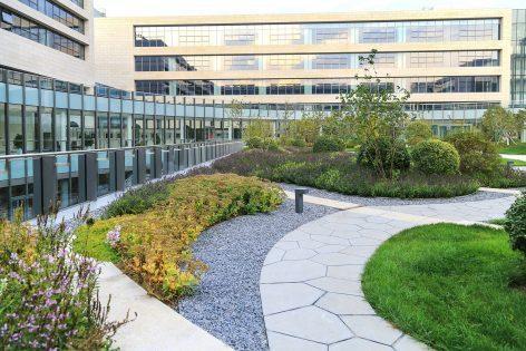 北京泰康商學院中心庭院景觀設計