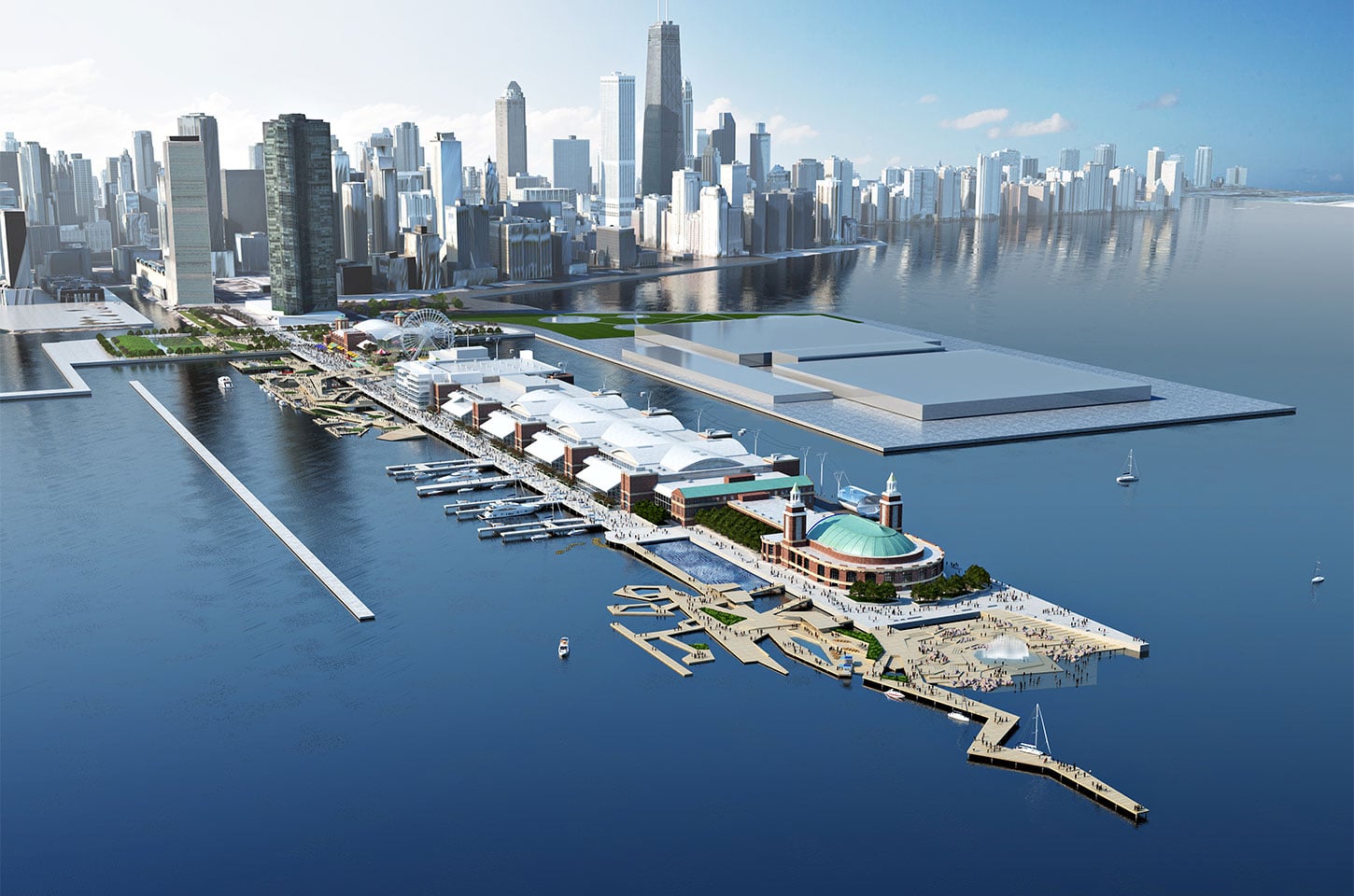 美國芝加哥海軍碼頭公園