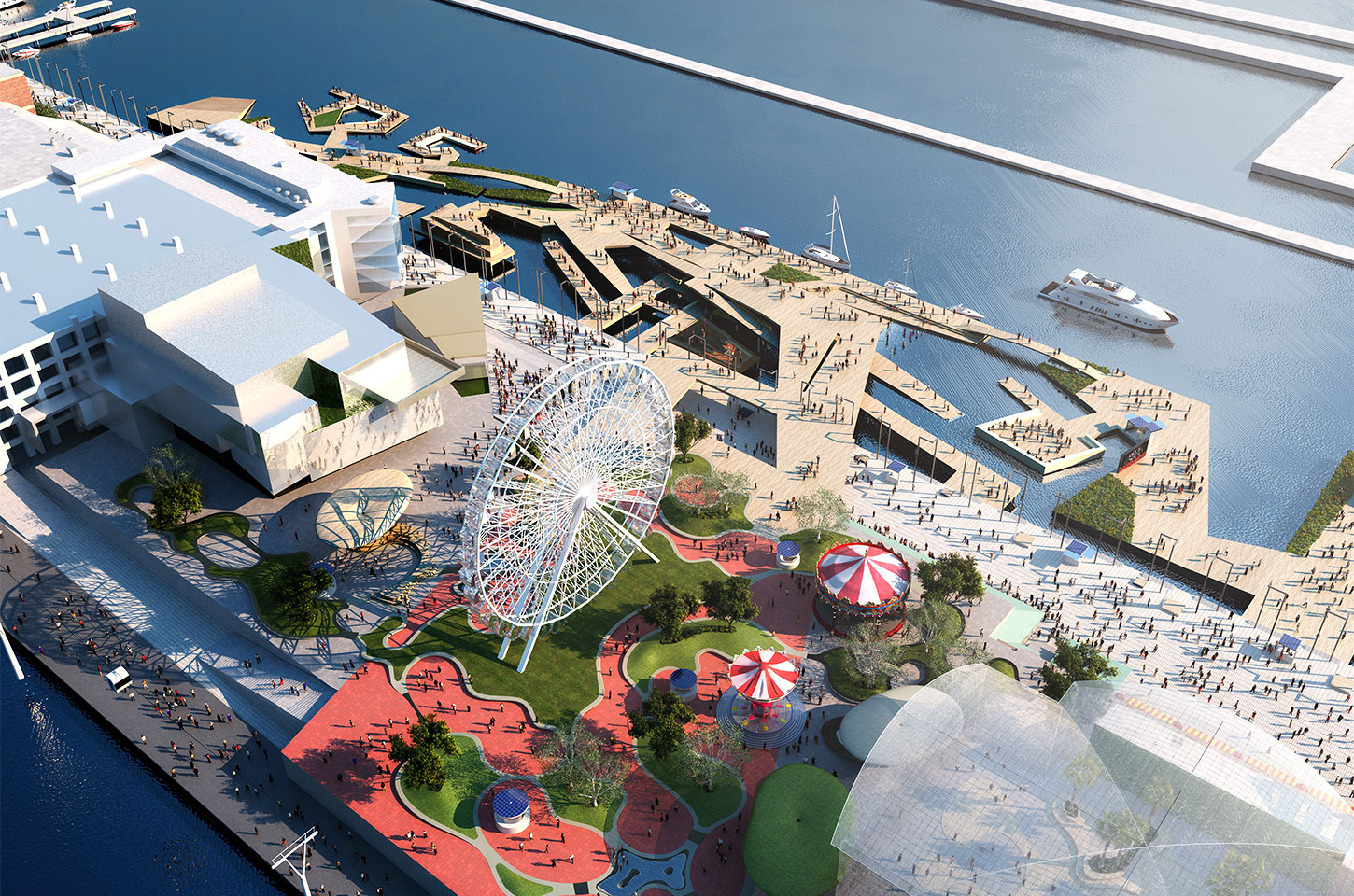 美國芝加哥海軍碼頭公園