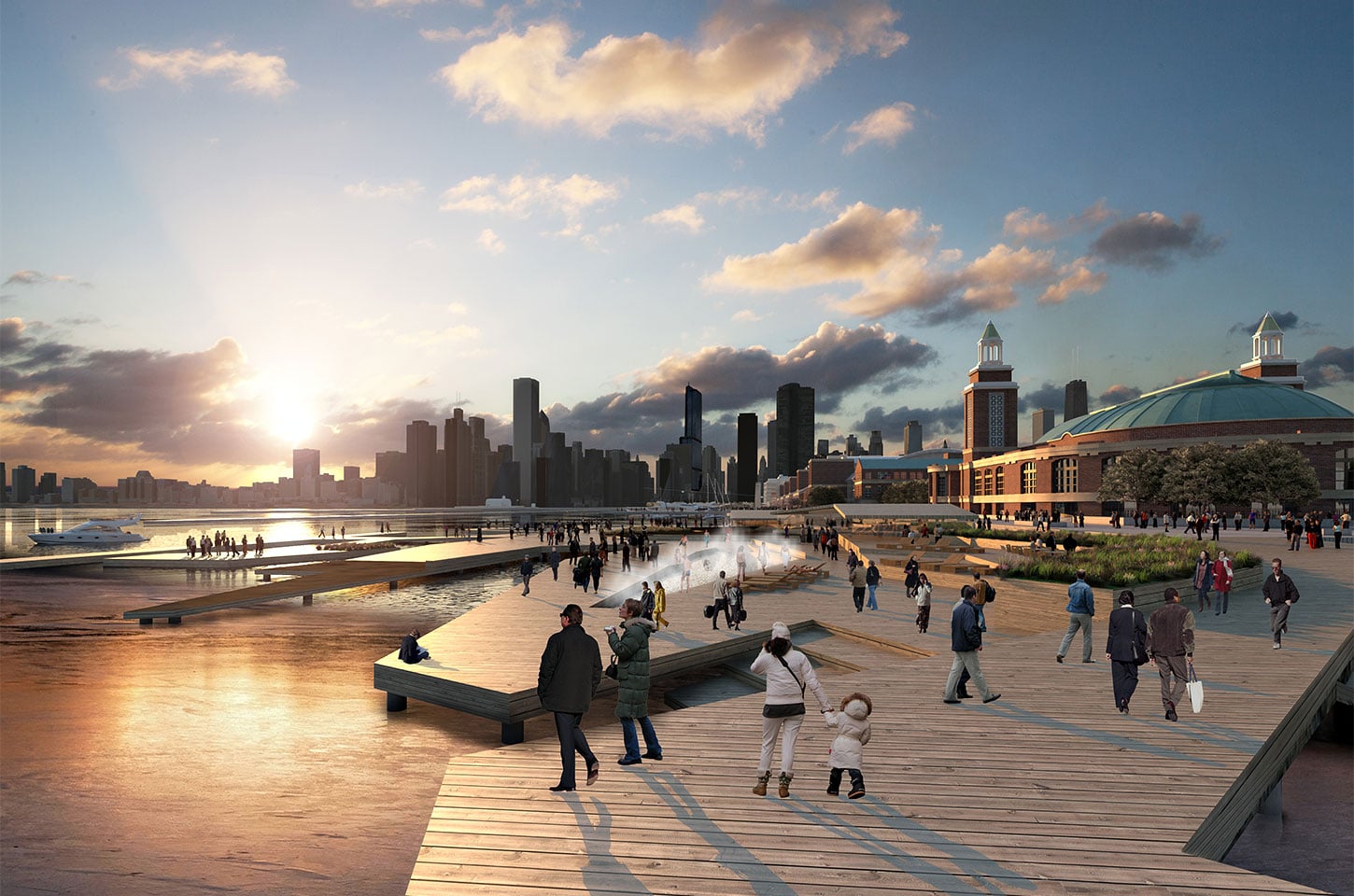 美國芝加哥海軍碼頭公園