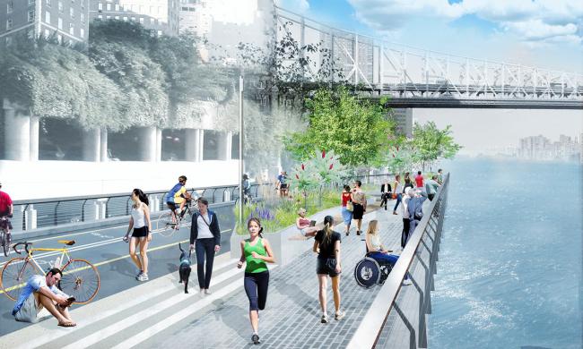 曼哈頓新東河散步道設計計劃公布