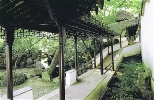 園林中的脈絡(luò):廊