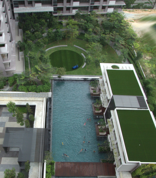 森林的再現-馬來西亞Azelia住宅區景觀