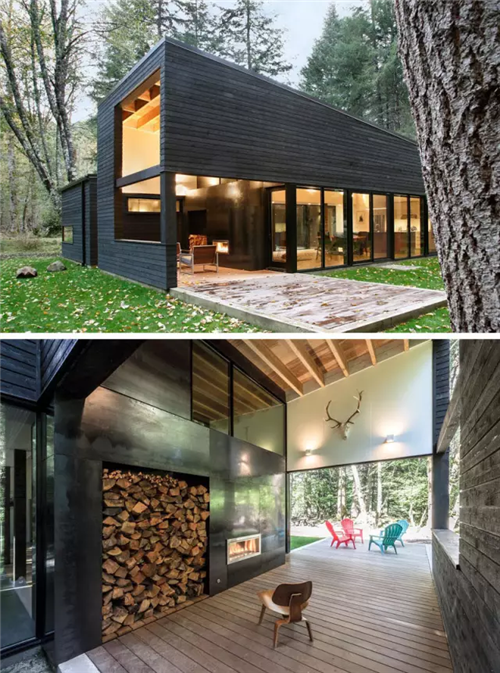 河岸邊的森林之屋，現(xiàn)代化式的歸隱