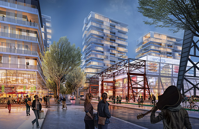 創(chuàng)造一個(gè)城市濱水區(qū)的復(fù)興模式