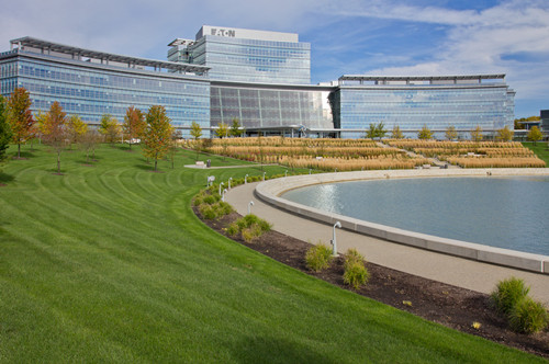 對可持續發展的承諾——美國伊頓公司世界總部景觀設計