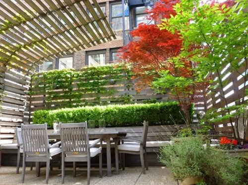 露臺花園景觀如何設計?