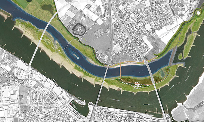 荷蘭奈梅亨市國(guó)家河道拓展計(jì)劃
