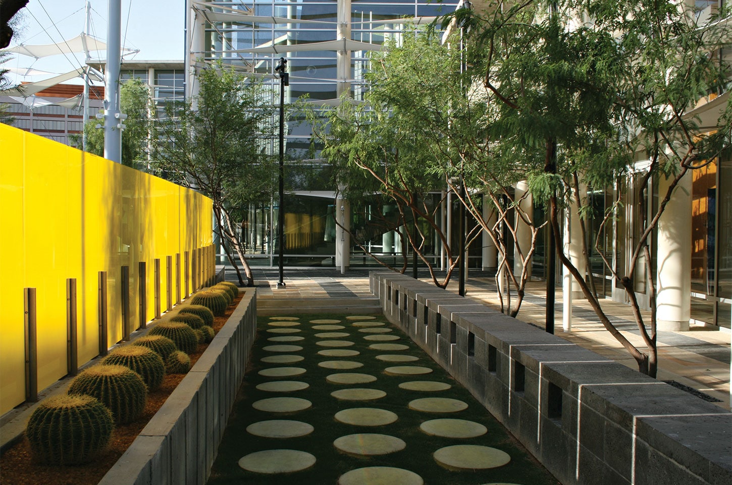 光影與水景的交合--美國梅薩藝術中心