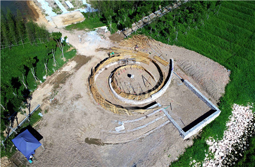 2017全國高校竹設計建造大賽于安吉閉營