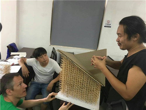 2017全國高校竹設計建造大賽于安吉閉營