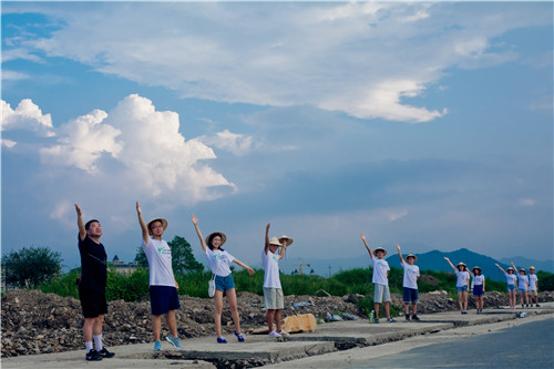 2017全國高校竹設計建造大賽于安吉閉營