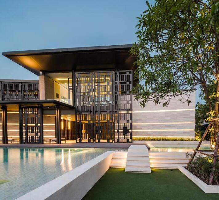 泰國曼谷Narasiri Pinklao Sai1居住區景觀