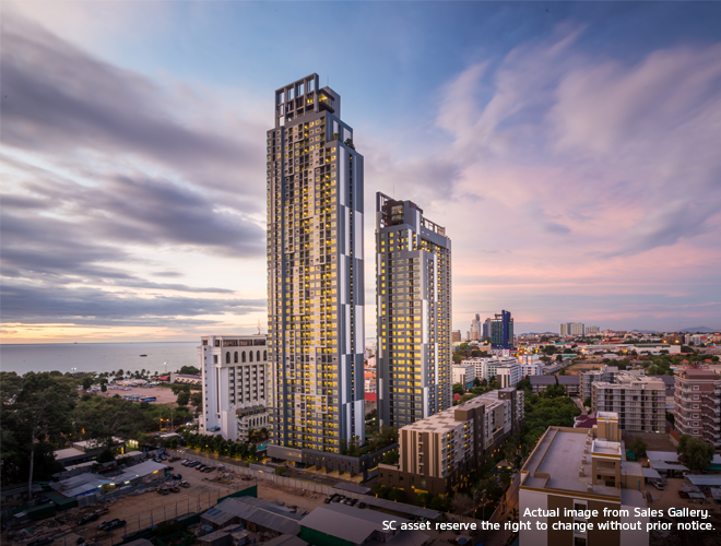 LAB作品:芭堤雅中心海公寓住宅景觀