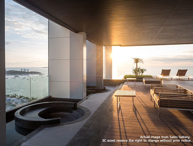 LAB作品:芭堤雅中心海公寓住宅景觀