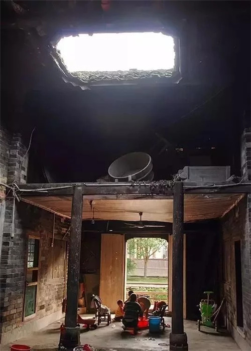 中國古建筑中的氣口——天井