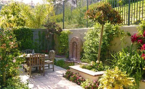 下沉式庭院溫情與美景共存