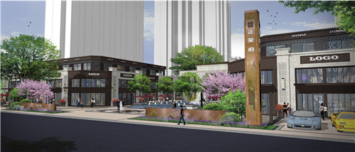 園冶杯專業獎：武漢正榮府四重庭院景觀