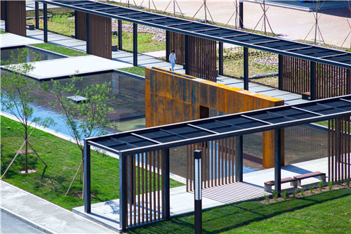 園冶杯項目：衡水威克多總部產業園景觀計劃