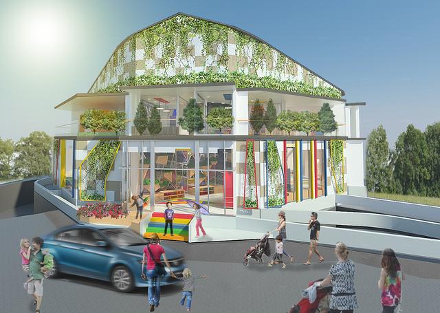 幼兒園環境設計中屋頂空間如何設計