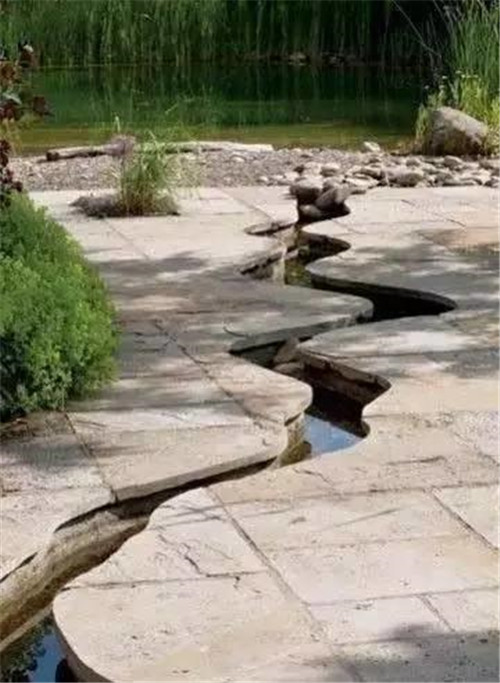 院子里造個小水景檔次提高了十倍不止