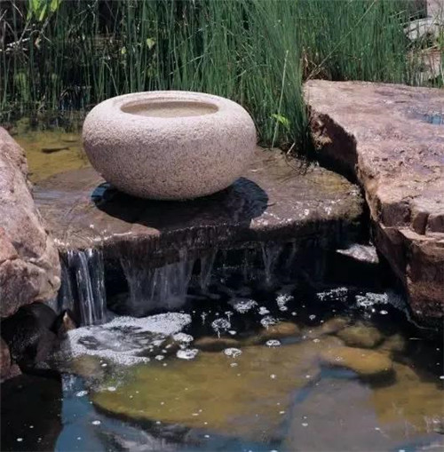 院子里造個小水景檔次提高了十倍不止