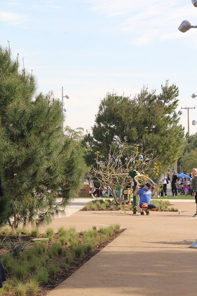 具有不同空間的美國艾西赫拉公園