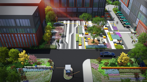 園冶杯專業獎:鴻坤智谷景觀設計