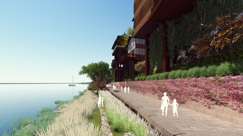 園冶杯專業獎：安居古城濱江路景觀改造