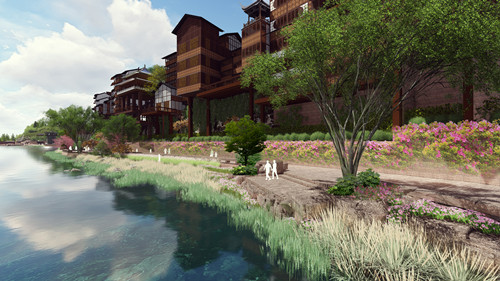 園冶杯專業獎：安居古城濱江路景觀改造