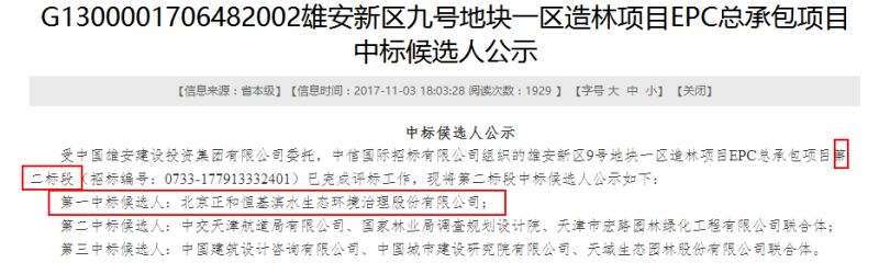 雄安！正和恒基獨立勇奪首標